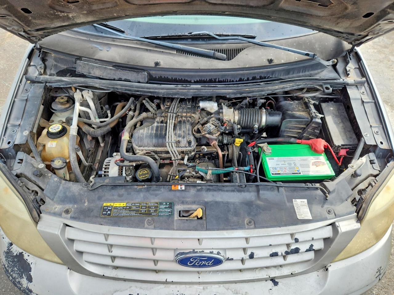 2006 Ford Freestar Se Silver vin: 2FMZA51606BA43101