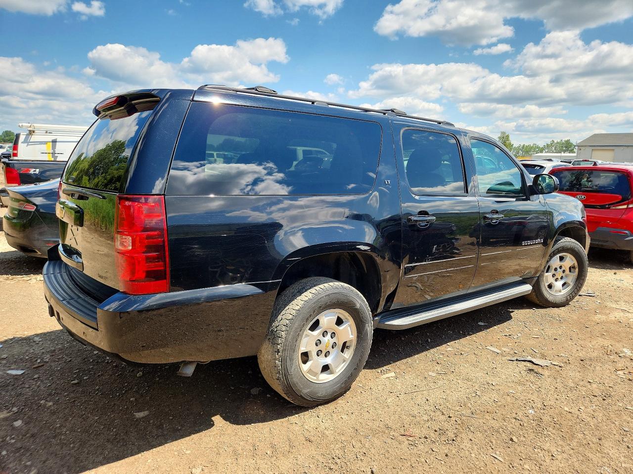 2013 Chevrolet Suburban K1500 Lt Black vin: 1GNSKJE70DR106116