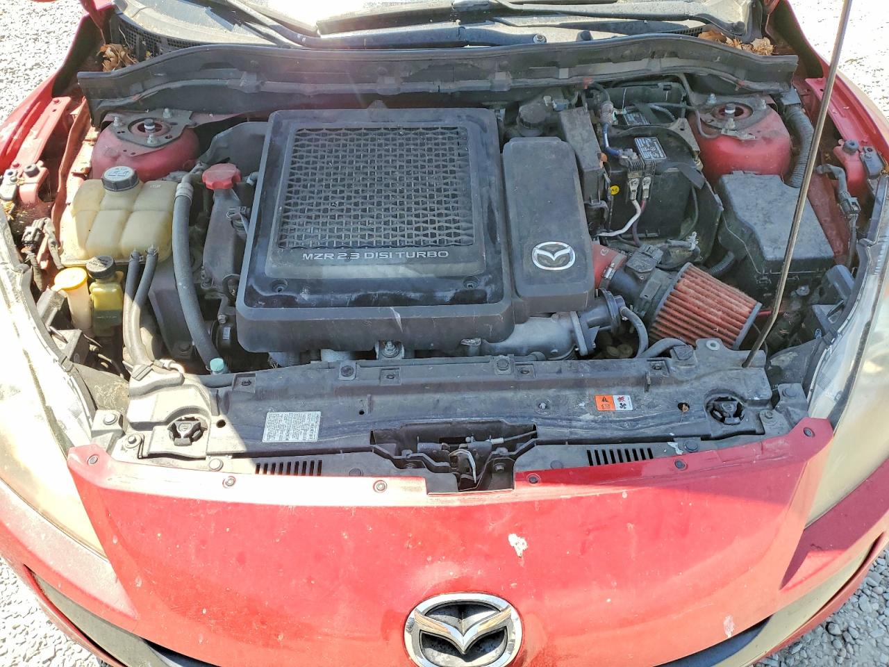 2010 Mazda Speed 3 Red vin: JM1BL1H43A1177764