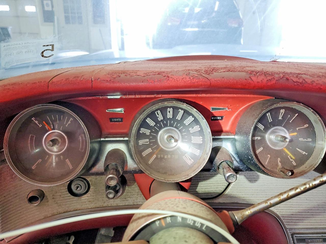 1961 Ford Thunderbir Blue vin: 1Y71Z169544