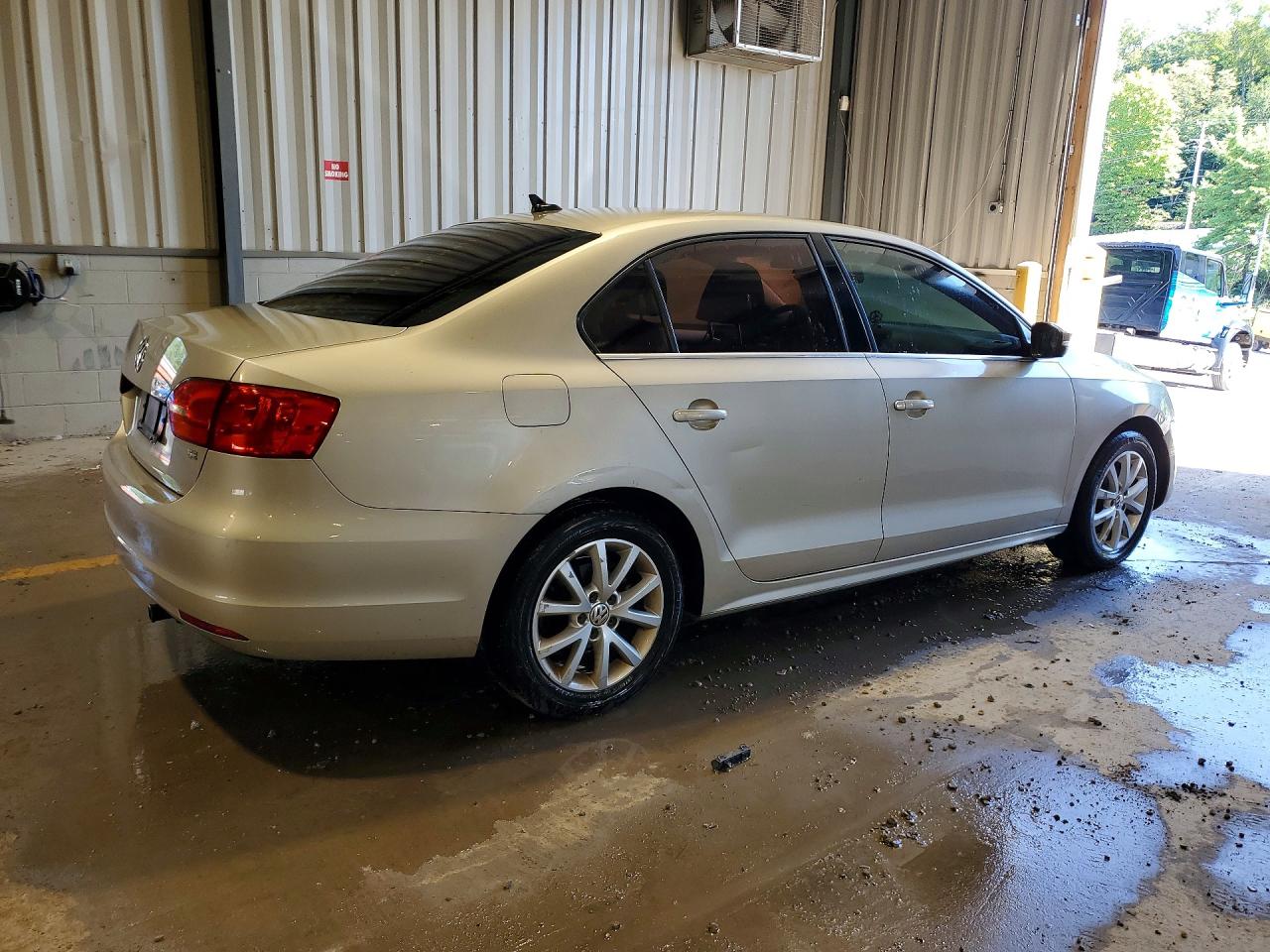 2014 Volkswagen Jetta Se Gray vin: 3VWD17AJ5EM235106