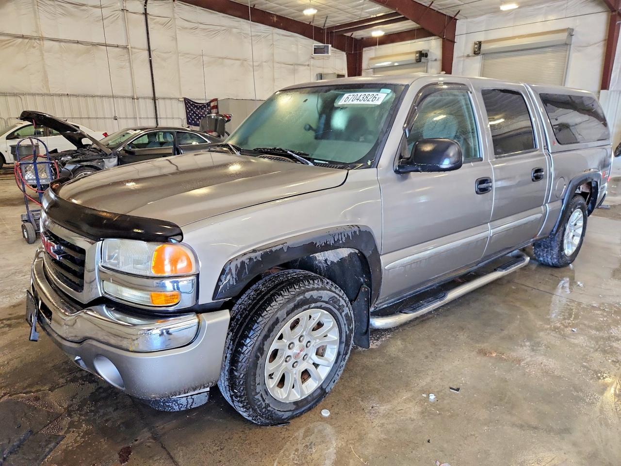 2006 Gmc New Sierra K1500 Gray vin: 2GTEK13T361242631