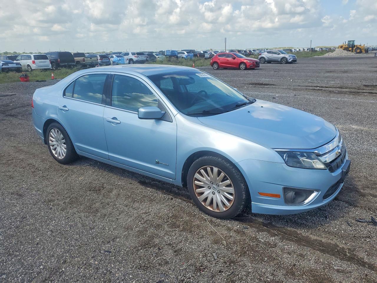 2010 Ford Fusion Hybrid Turquoise vin: 3FADP0L33AR298344