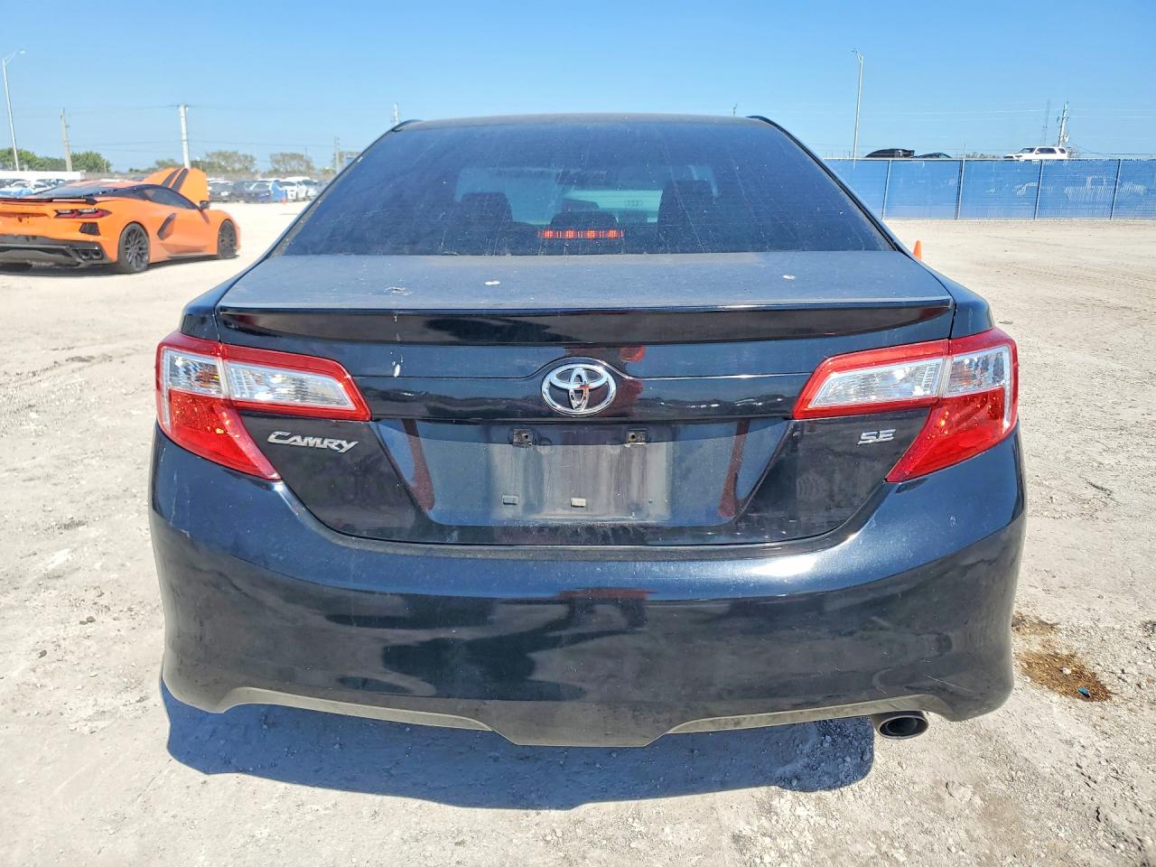 2013 Toyota Camry Se Black vin: 4T1BF1FK7DU252277