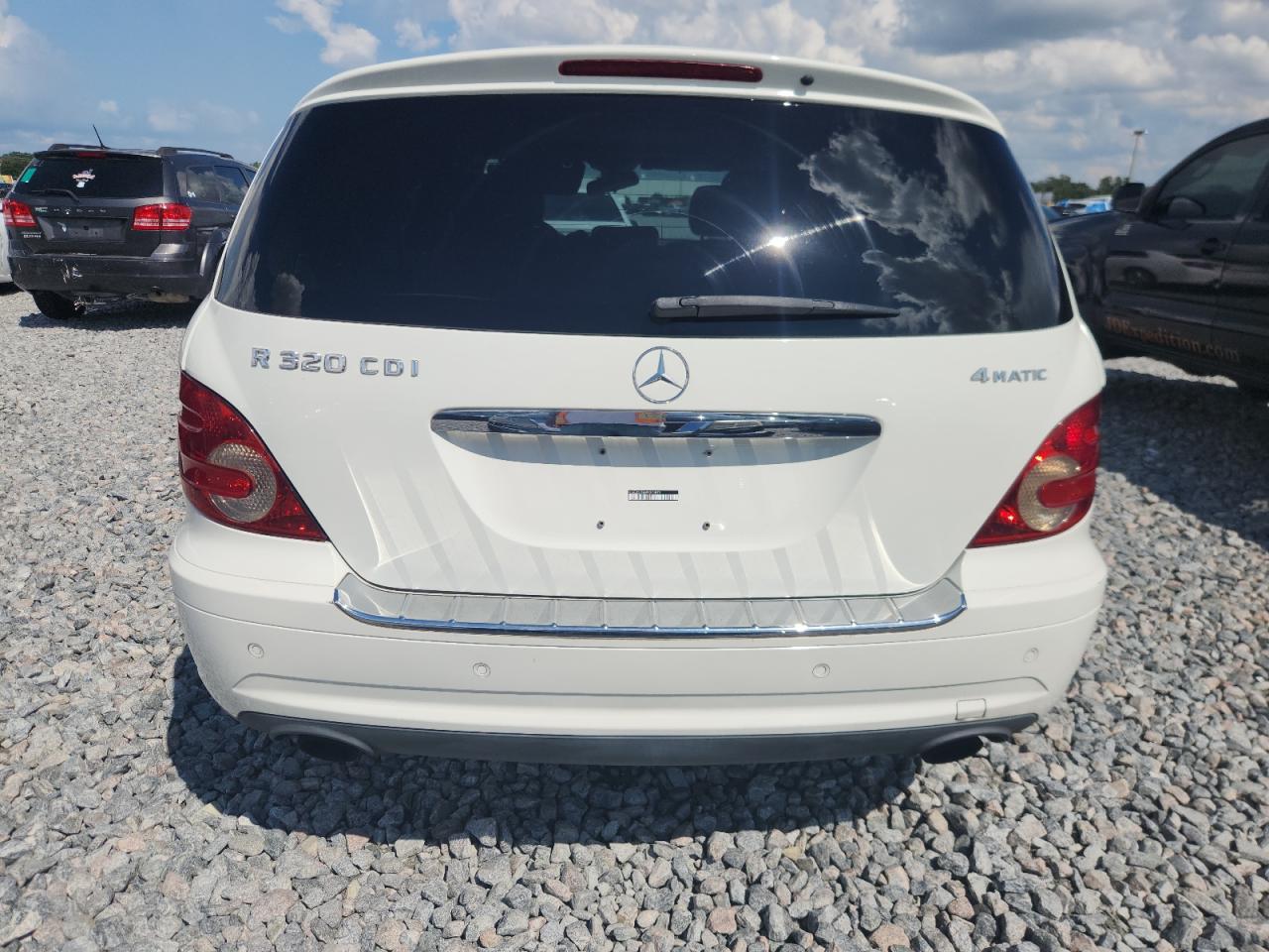 2008 Mercedes-benz R 320 Cdi White vin: 4JGCB22E88A075896