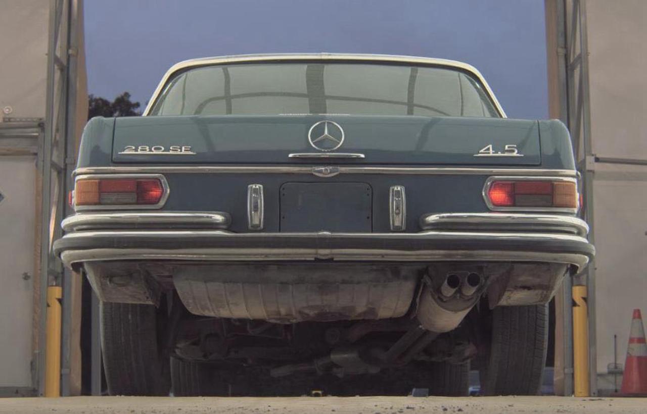 1972 Mercedes Benz 280 Se Blue vin: XXX1086712015098