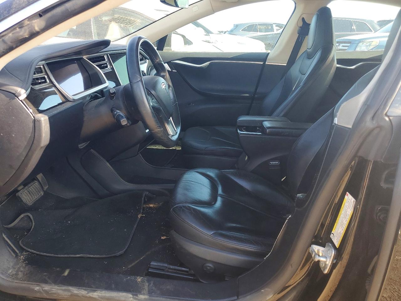 2012 Tesla Model S Black vin: 5YJSA1CN4CFP03058