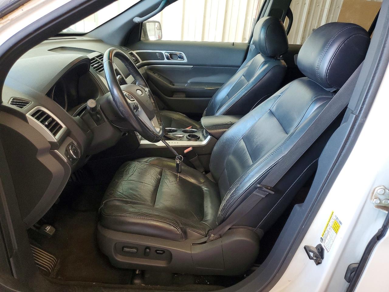 2012 Ford Explorer Xlt White vin: 1FMHK7D83CGA20272