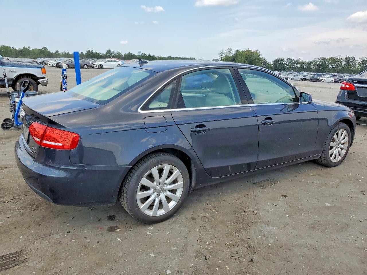 2012 Audi A4 Premium Black vin: WAUDFAFL6CA115107