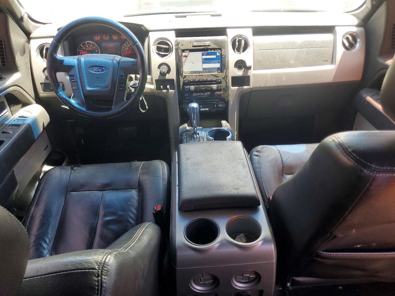2012 Ford F150 Supercrew Gray vin: 1FTFW1CT8CFC59034
