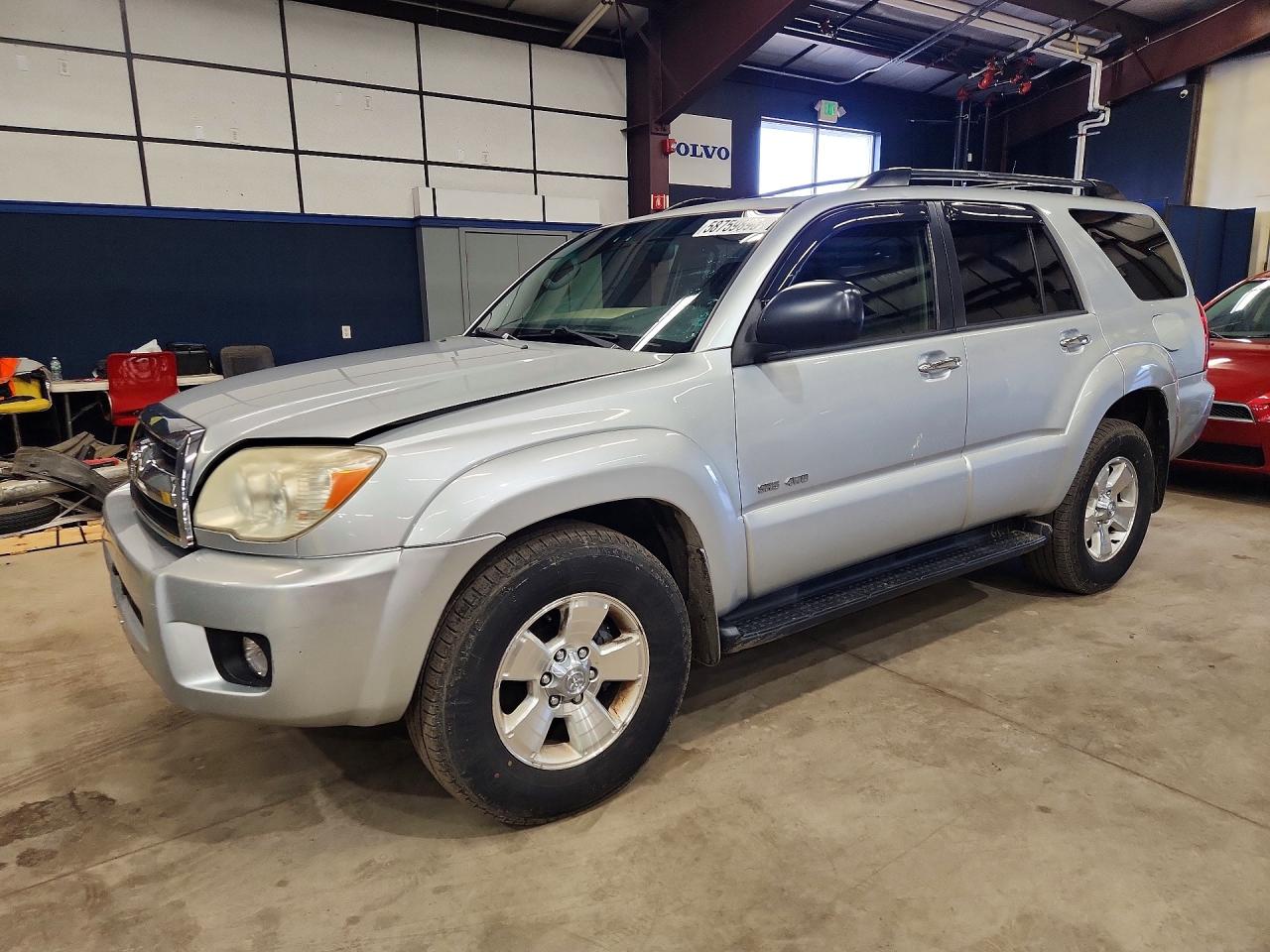 2007 Toyota 4runner Sr5 Silver vin: JTEBU14RX70125587