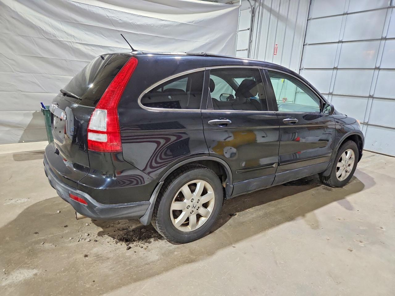 2007 Honda Cr-v Ex Black vin: JHLRE48567C091433