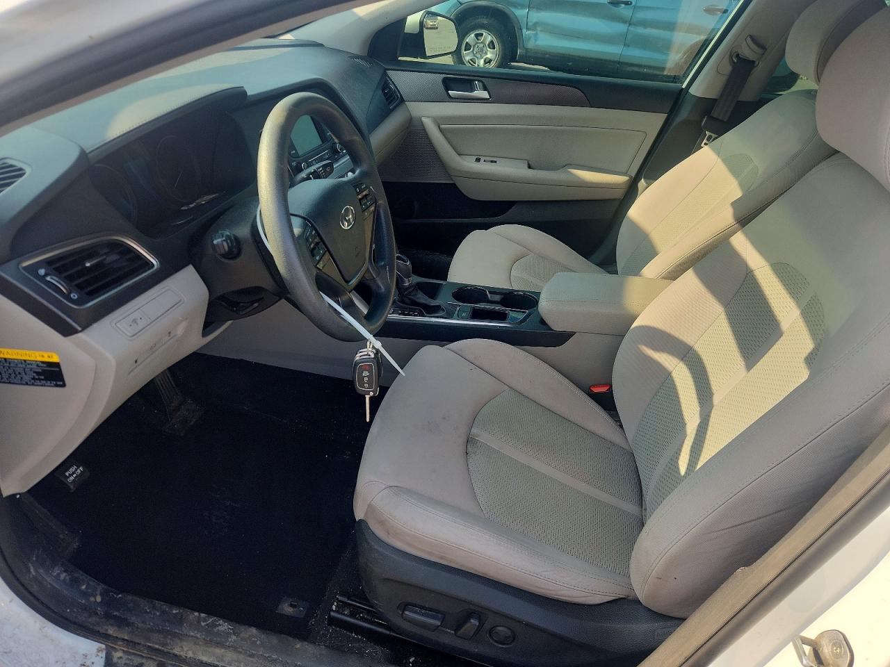 2015 Hyundai Sonata Sport White vin: 5NPE34AF0FH219415