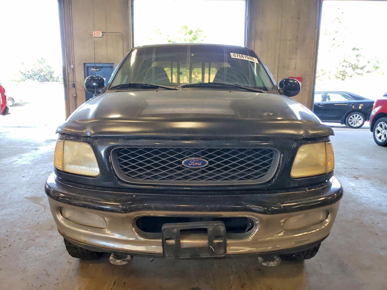 1997 Ford F250 Black vin: 2FTFX28L7VCA25798