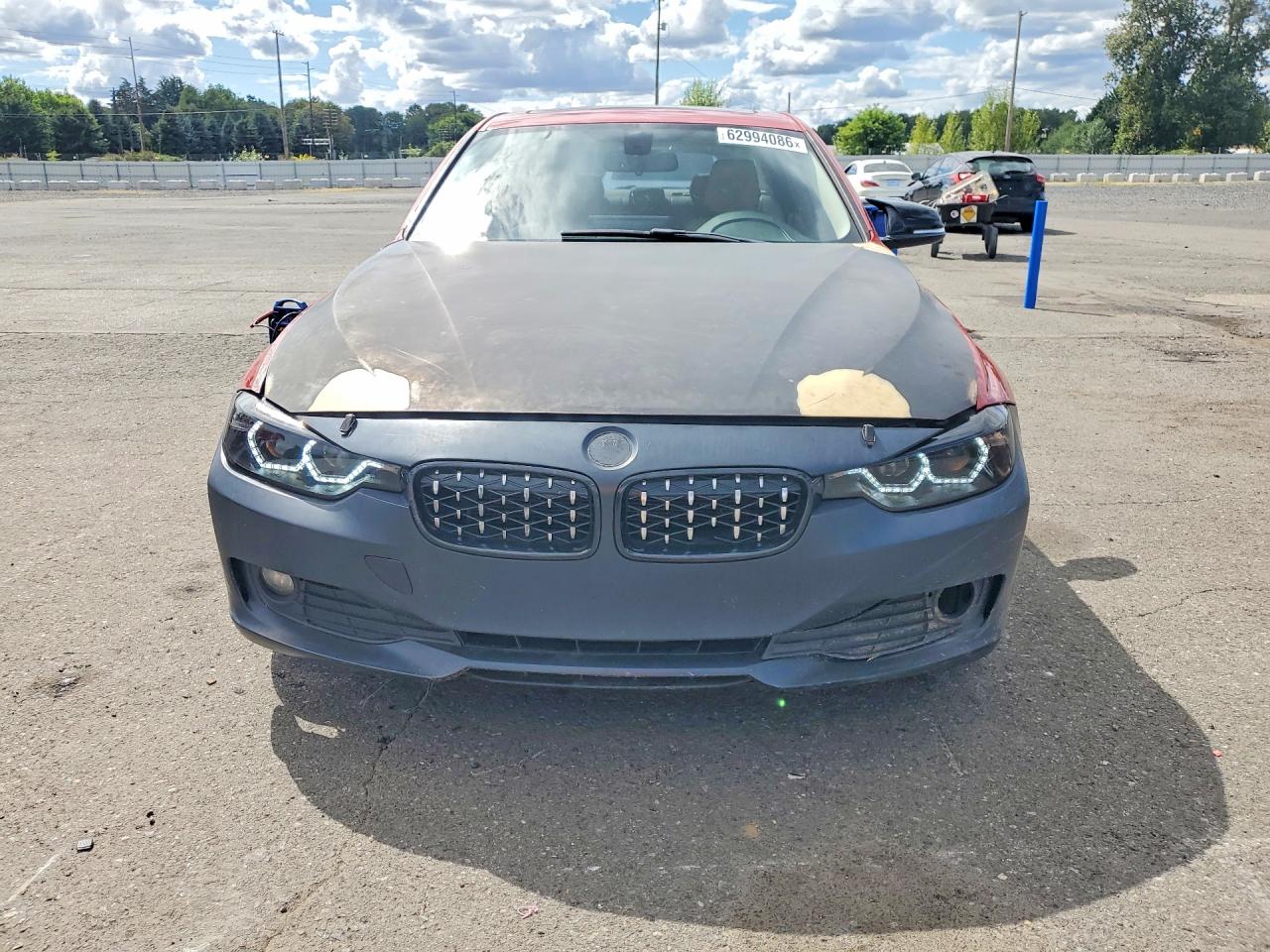 2013 Bmw 320 I Red vin: WBA3B1C59DF462657
