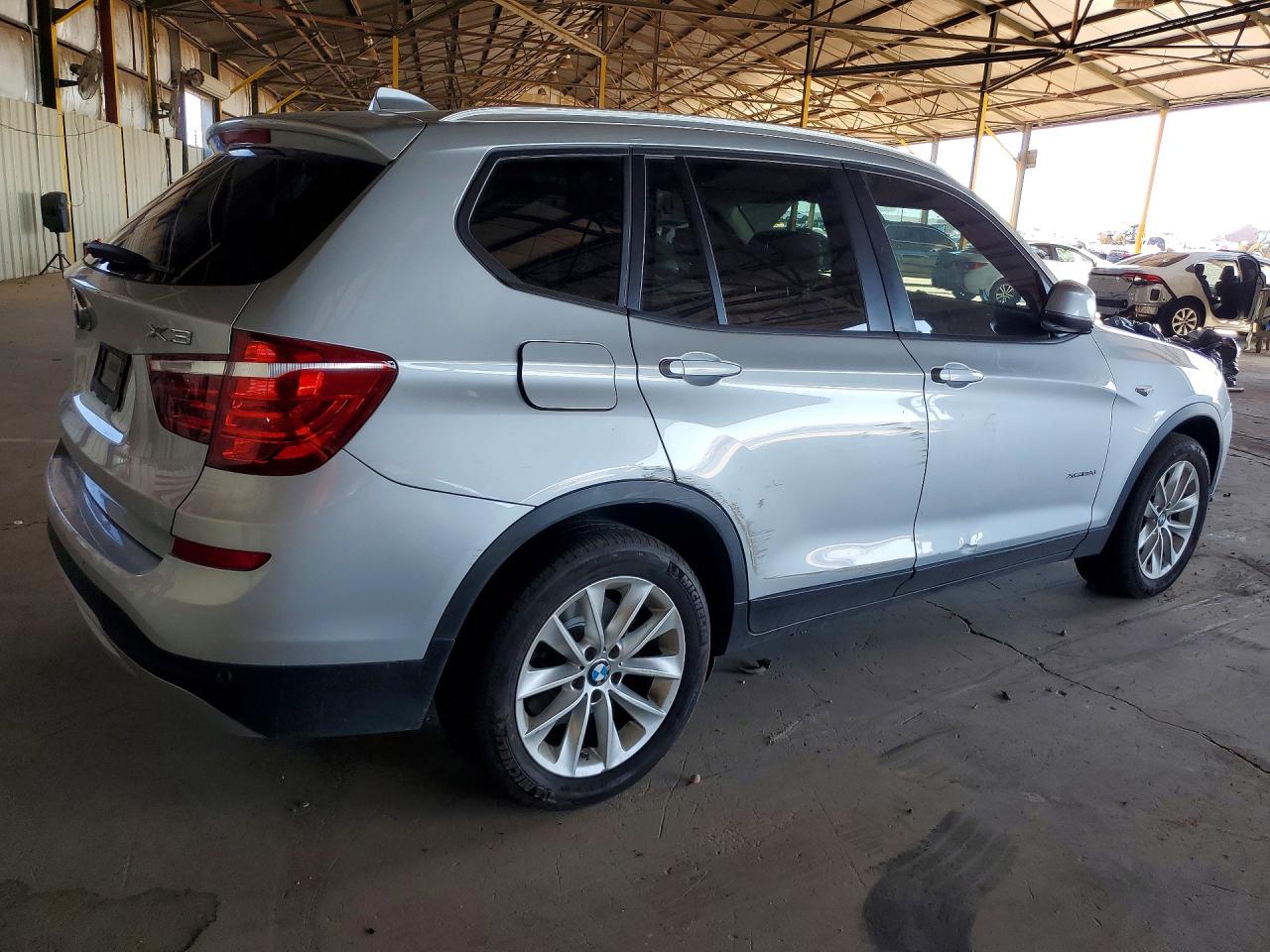2015 Bmw X3 Xdrive28d Серебряный vin: 5UXWY3C50F0E96634