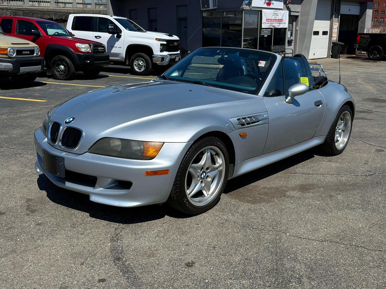 1998 Bmw M Roadster Silver vin: WBSCK9338WLC87527