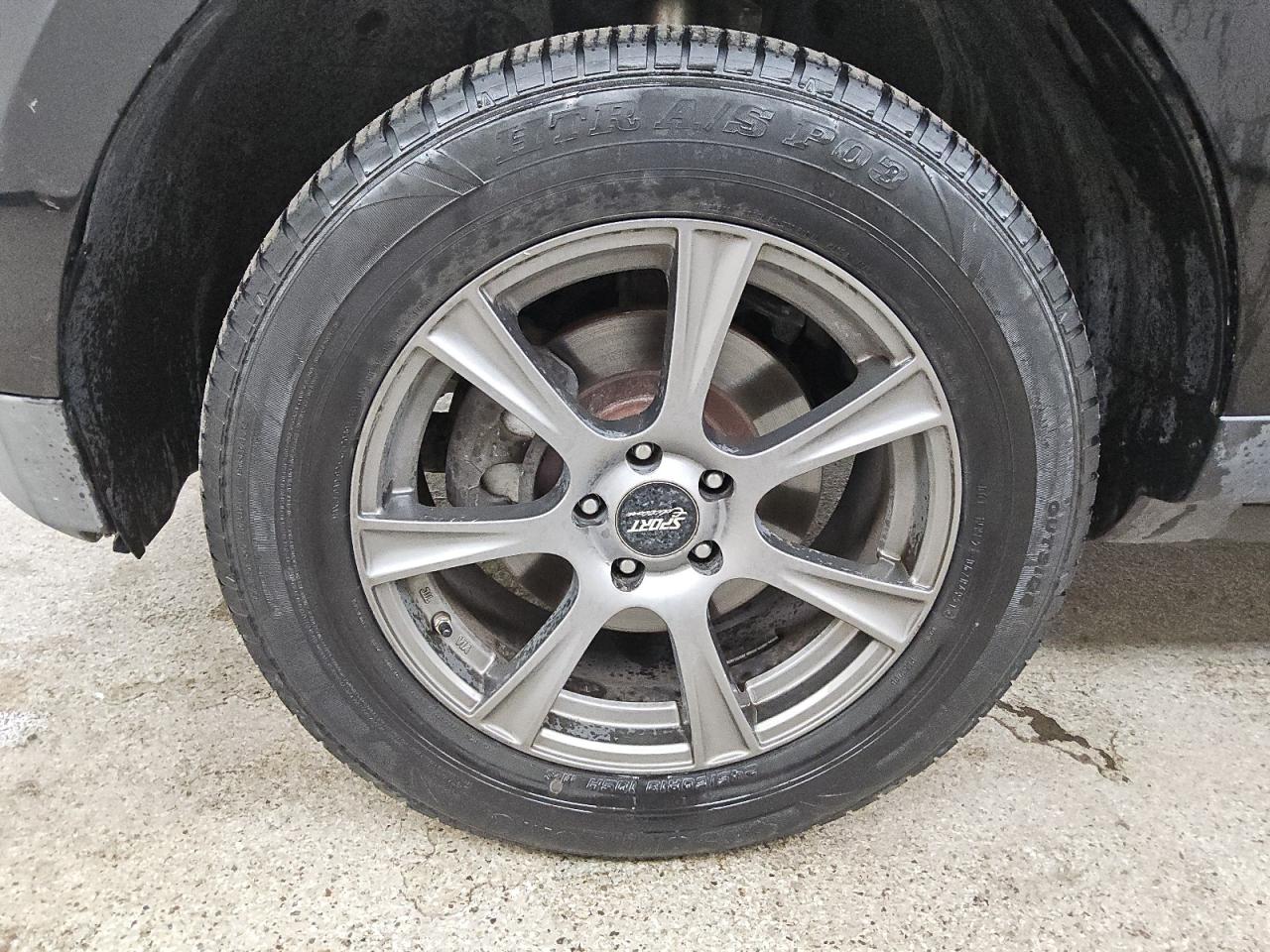 2012 Ford Edge Sel Черный vin: 2FMDK3JC0CBA04019 Damage: Left Front Wheel, Aftermarket, Acceptable