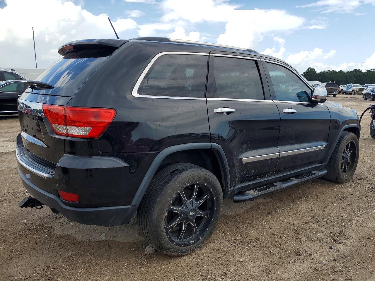 2013 Jeep Grand Cherokee Overland Black vin: 1C4RJECT9DC546064