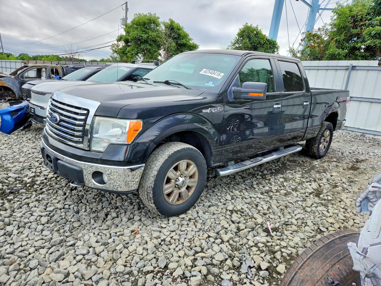 2010 Ford F150 Supercrew Черный vin: 1FTFW1EV3AFB50895