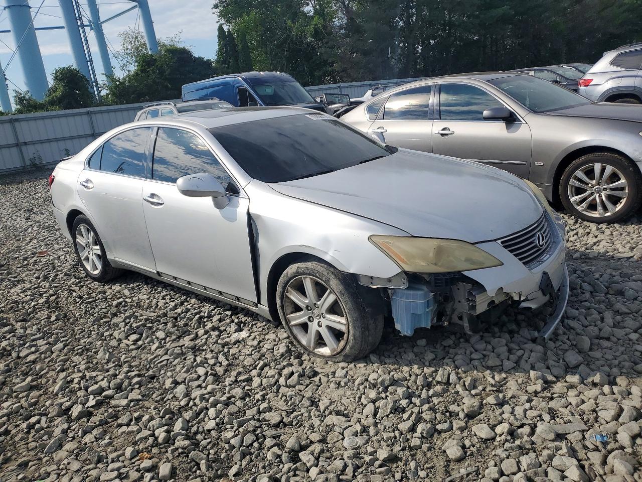 2009 Lexus Es 350 Silver vin: JTHBJ46G392275850