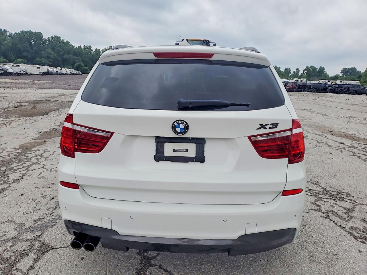 2013 Bmw X3 Xdrive35i White vin: 5UXWX7C59DL981146