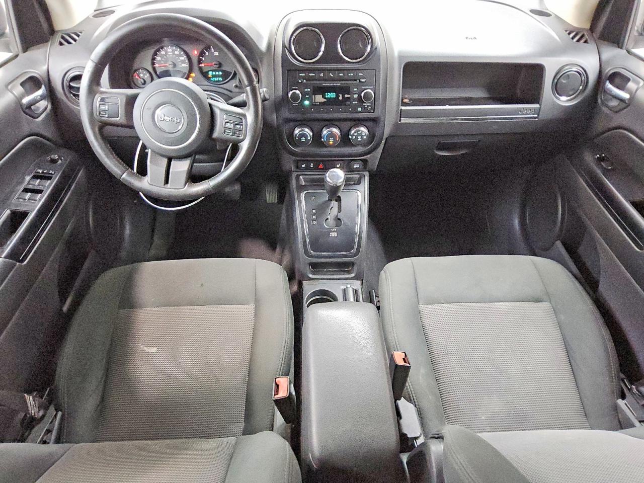 2012 Jeep Compass Latitude Черный vin: 1C4NJDEB0CD621546