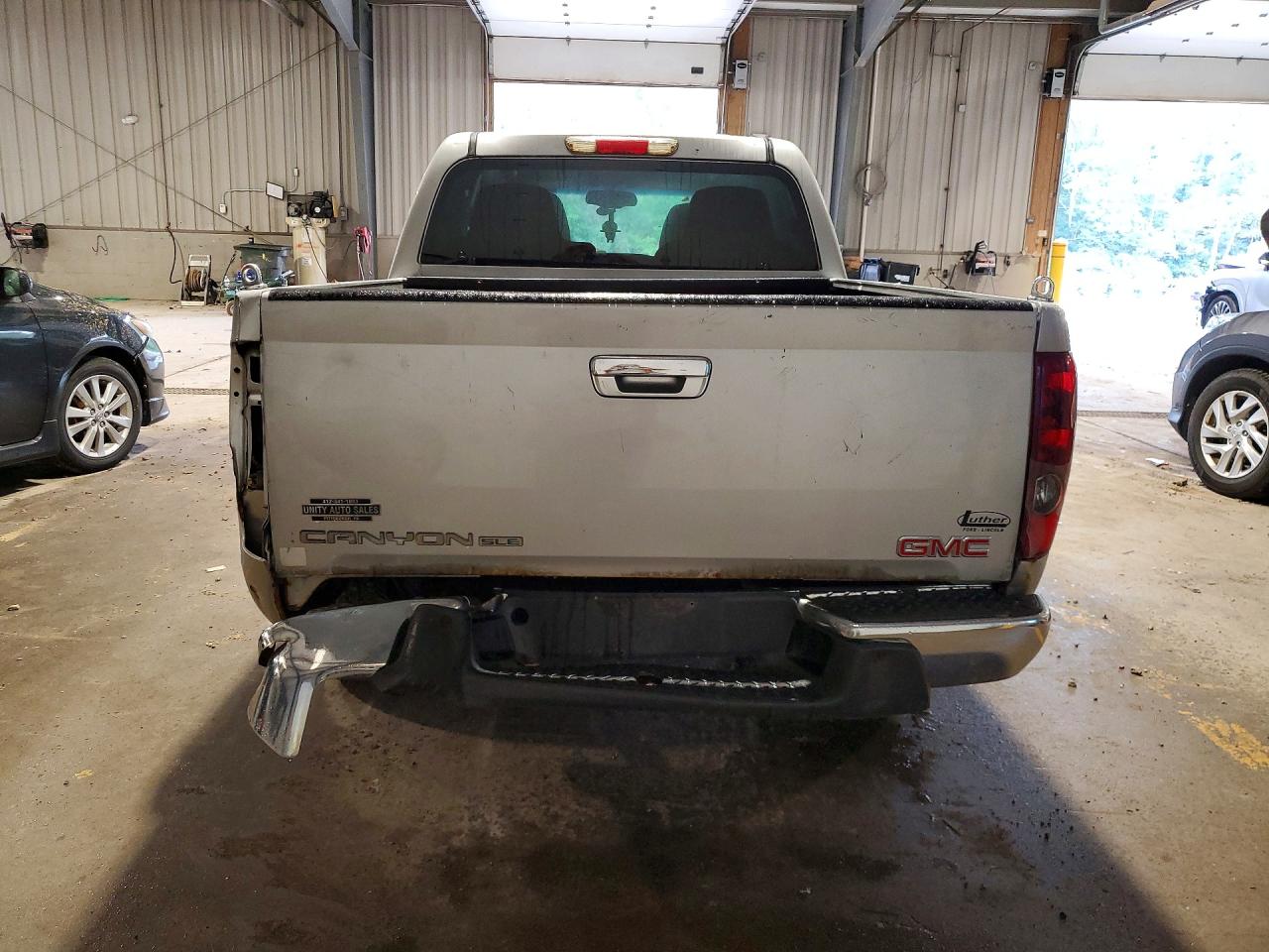 2011 Gmc Canyon Sle Silver vin: 1GTH6MFE3B8128636