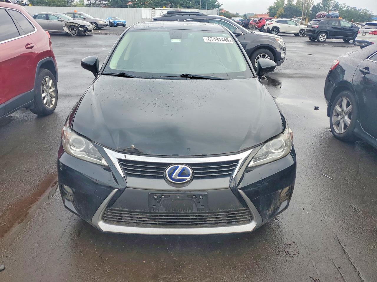 2014 Lexus Ct 200 Black vin: JTHKD5BH2E2188737