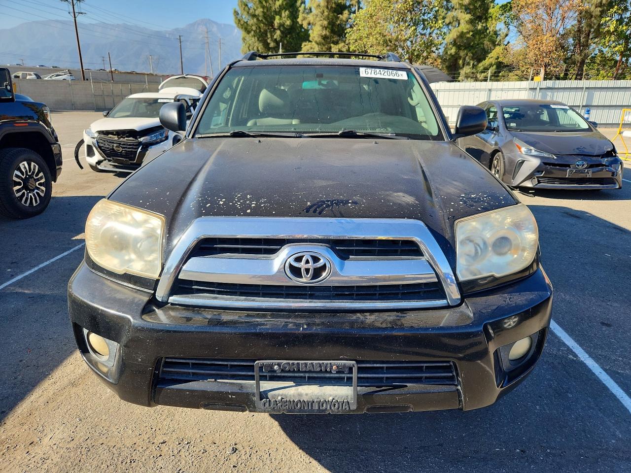 2006 Toyota 4runner Sr5 Black vin: JTEZU14R168054407