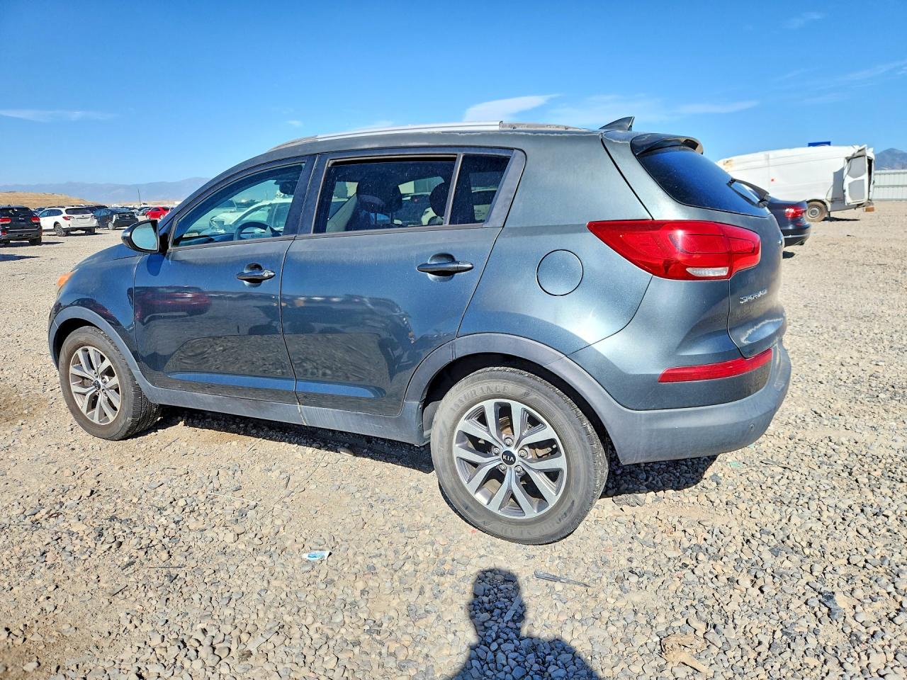 2014 Kia Sportage Lx Green vin: KNDPB3AC3E7550312