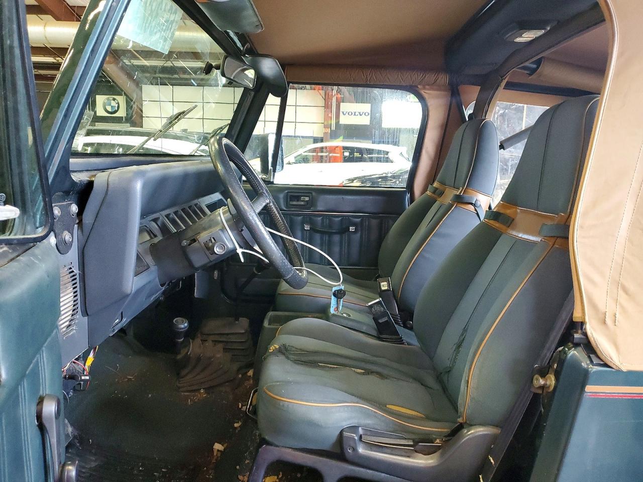 1994 Jeep Wrangler / Yj Sahara Green vin: 1J4FY49S8RP424247