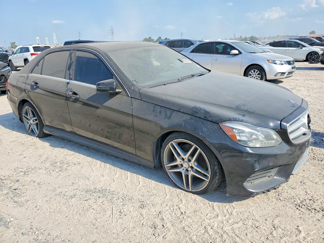 2014 Mercedes-benz E 350 Black vin: WDDHF5KBXEA777581