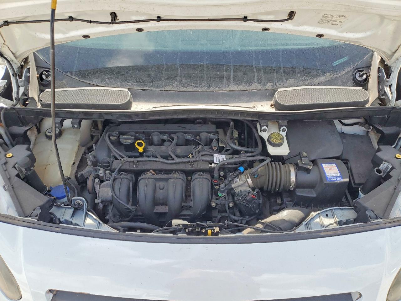 2014 Ford Transit Connect Xl White vin: NM0LS7E71E1134911