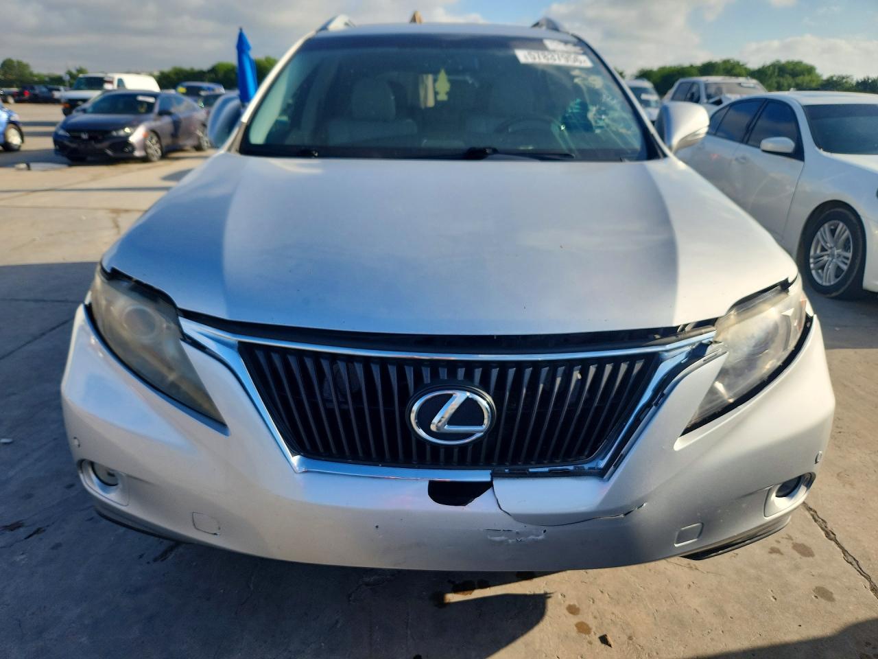 2011 Lexus Rx 350 Silver vin: 2T2ZK1BA6BC060351