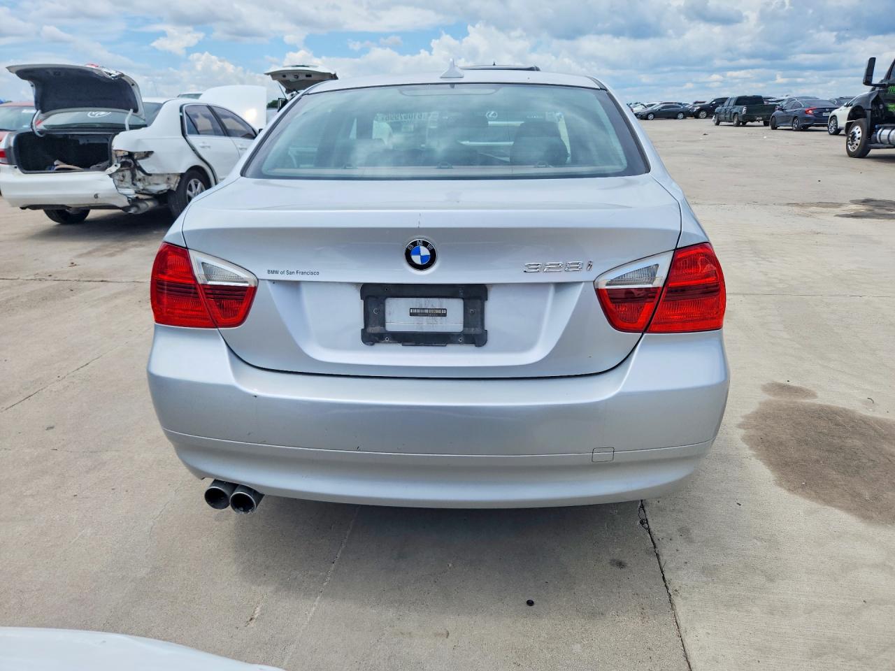 2008 Bmw 328 I Sulev Silver vin: WBAVC53548FZ84213