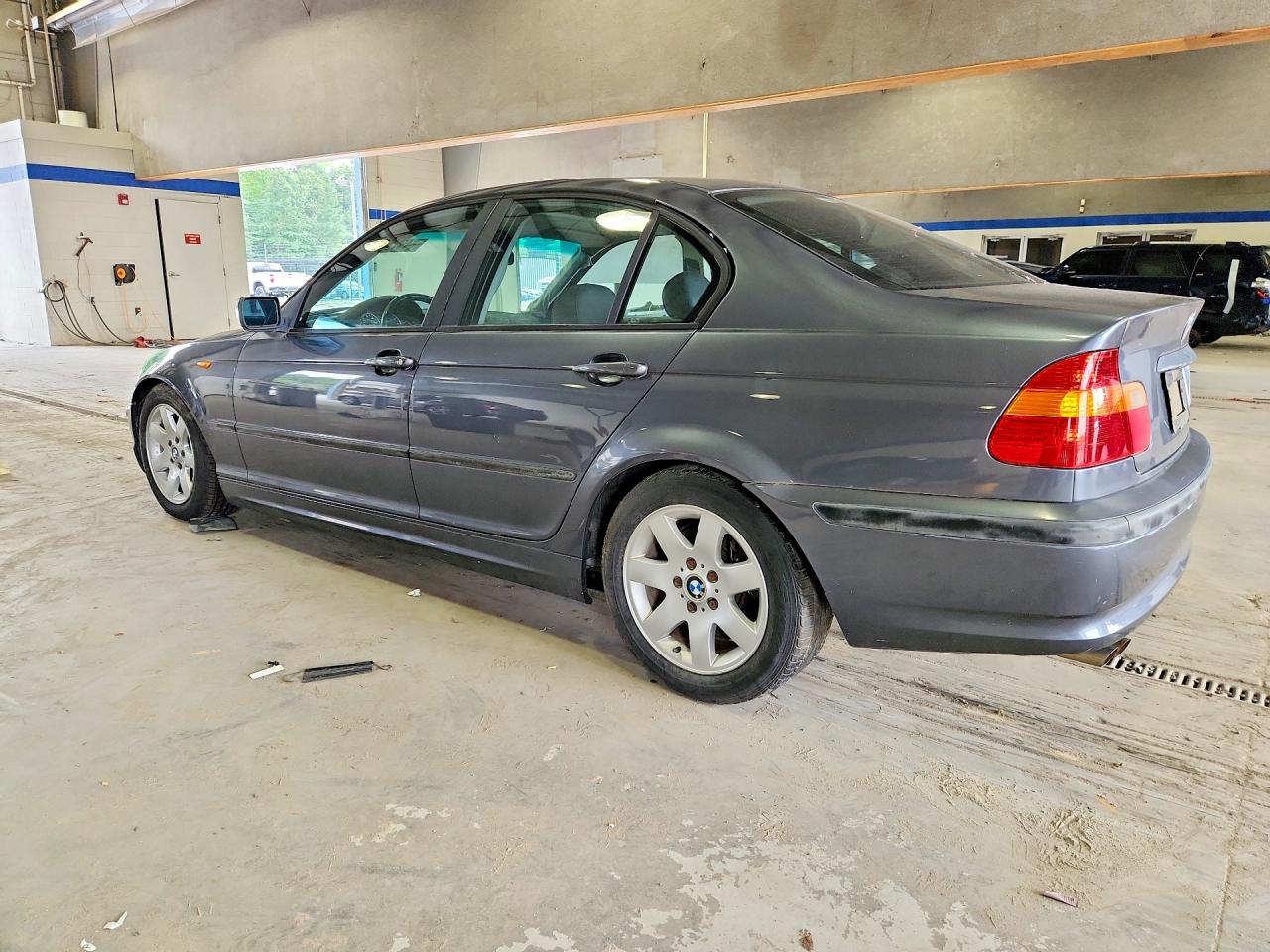 2002 Bmw 325 I Gray vin: WBAET37492NJ21457