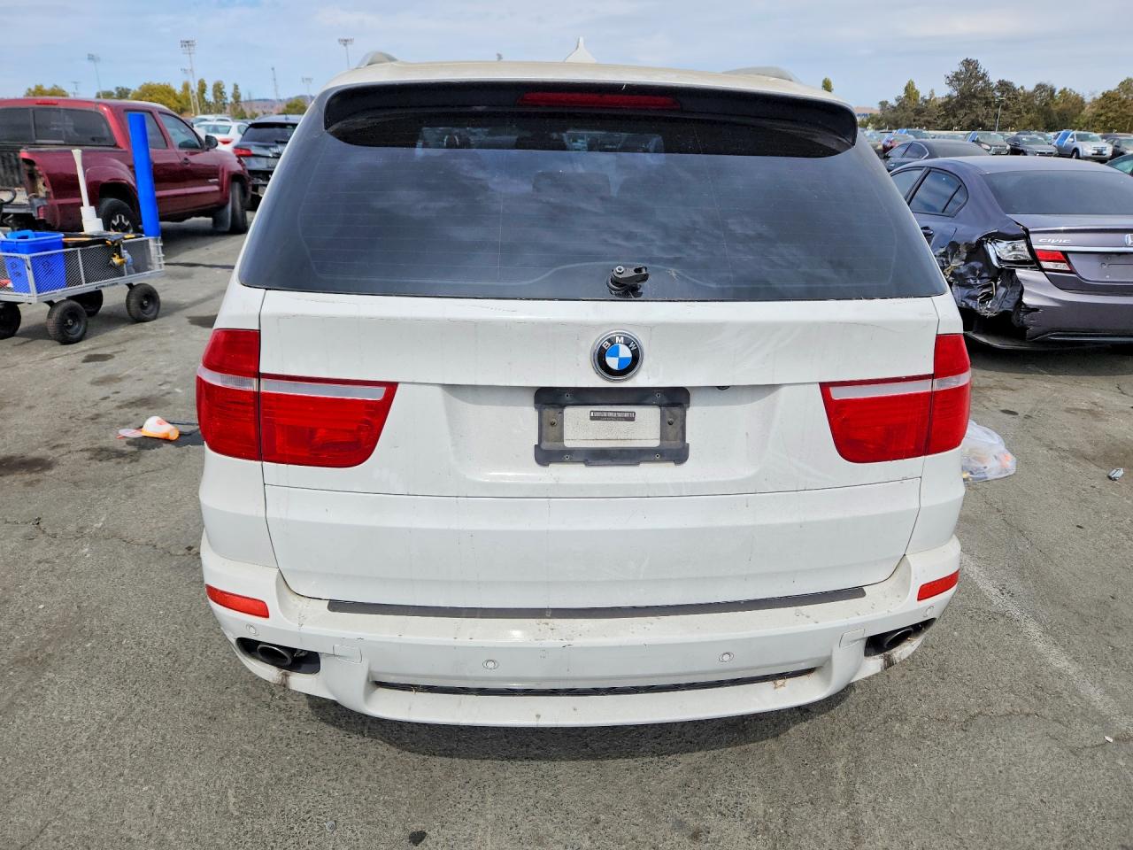 2010 Bmw X5 Xdrive30i White vin: 5UXFE4C58AL276550