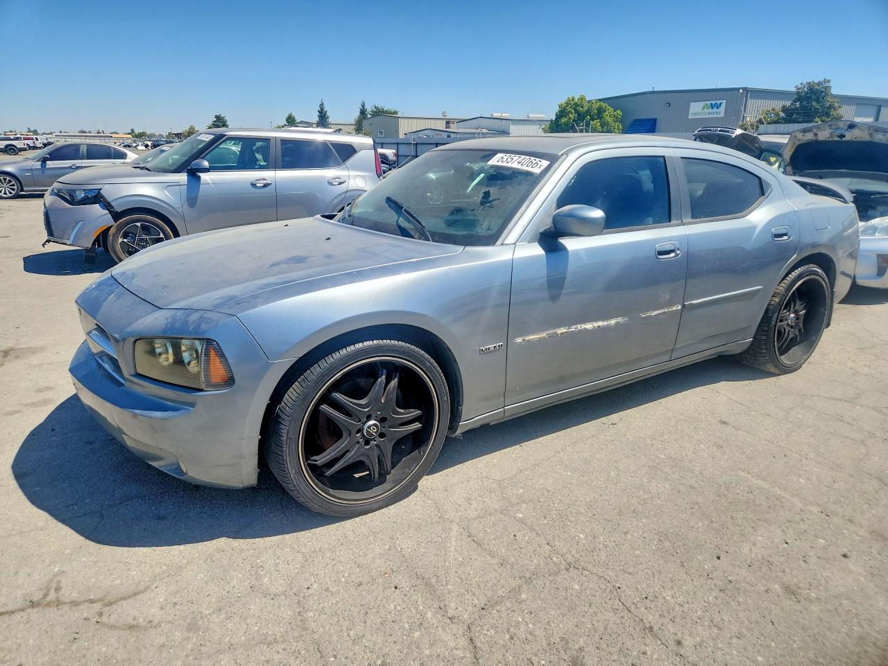 2006 Dodge Charger R/t Gray vin: 2B3LA53H96H344473