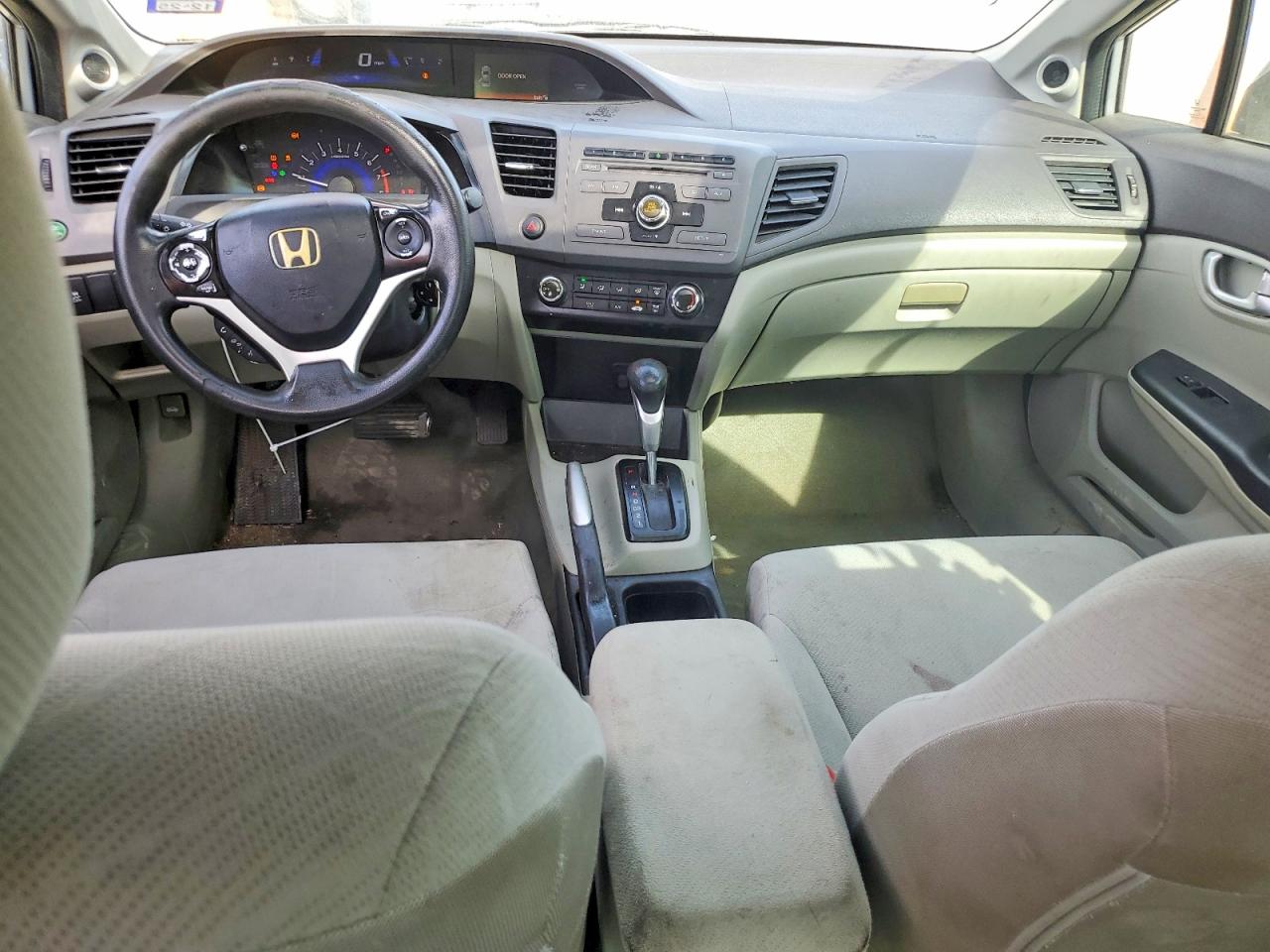 2012 Honda Civic Ex Silver vin: 2HGFB2F82CH588000
