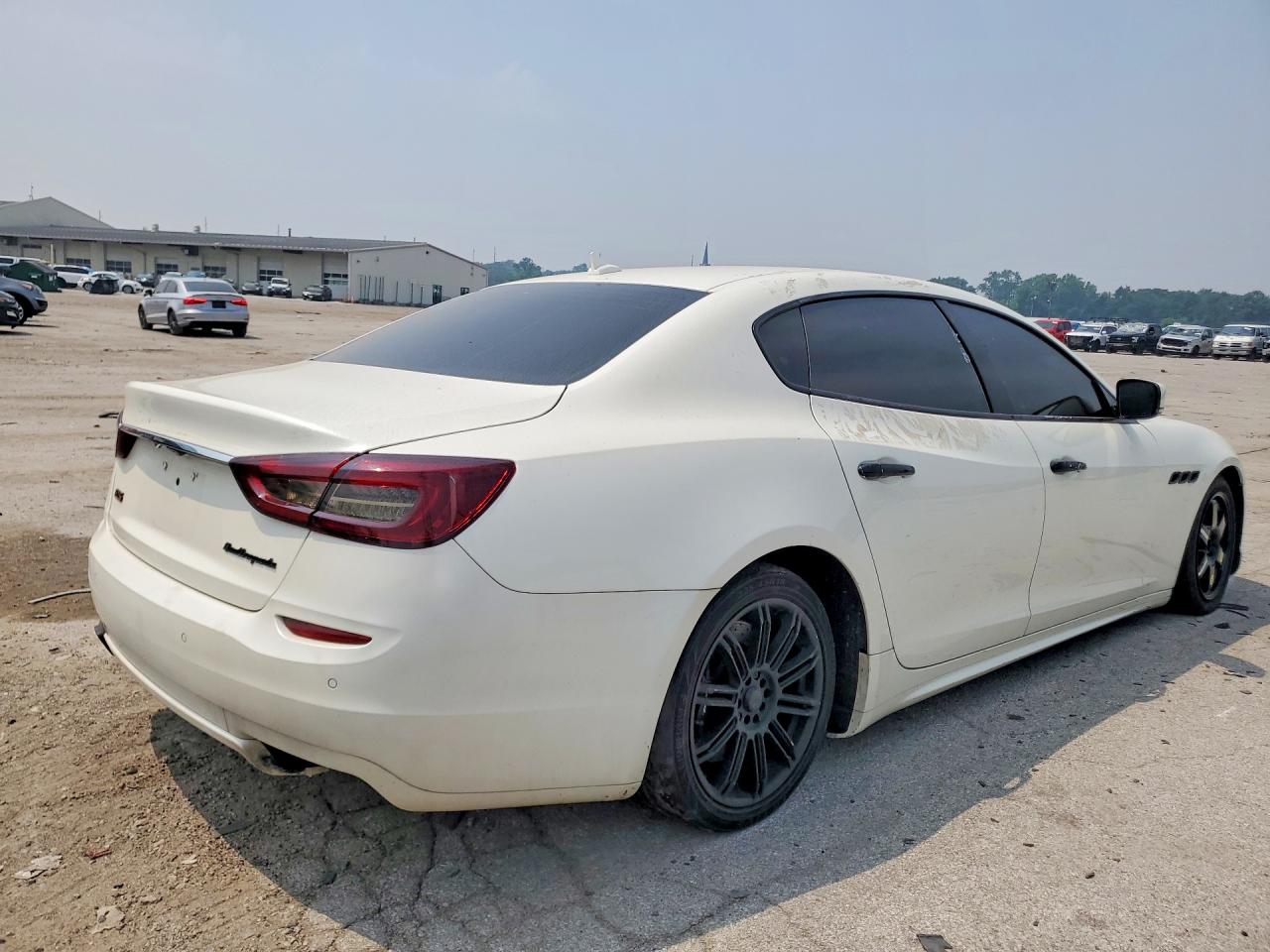 2015 Maserati Quattroporte Gts White vin: ZAM56PPA1F1142013