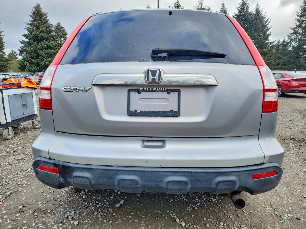 2008 Honda Cr-v Ex Silver vin: JHLRE48538C076597