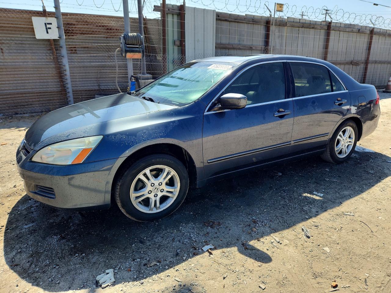 2007 Honda Accord Ex Gray vin: 1HGCM56887A175467