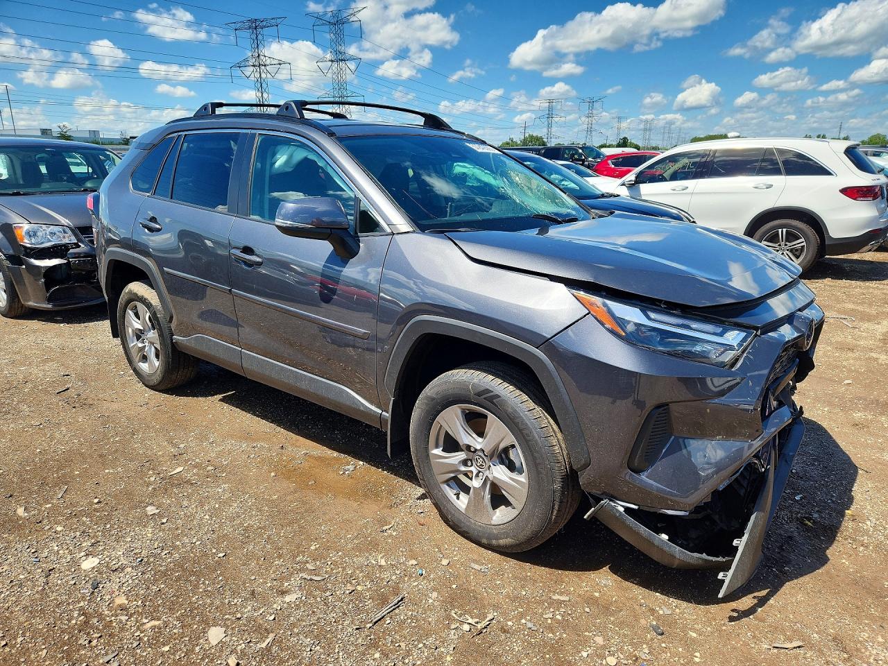 2024 Toyota Rav4 Xle Gray vin: 2T3P1RFV5RW427203