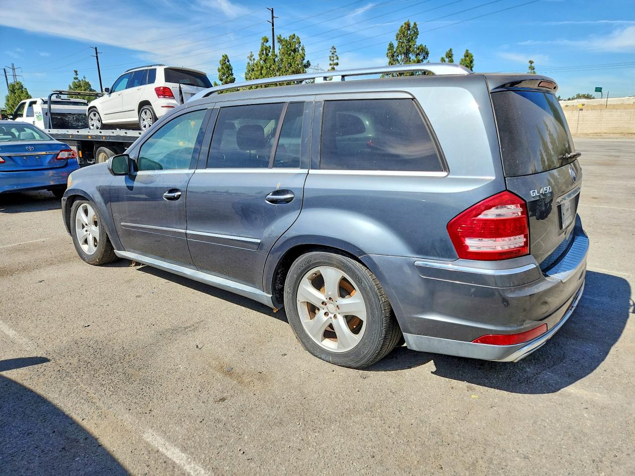 2010 Mercedes-benz Gl 450 4matic Charcoal vin: 4JGBF7BEXAA581006