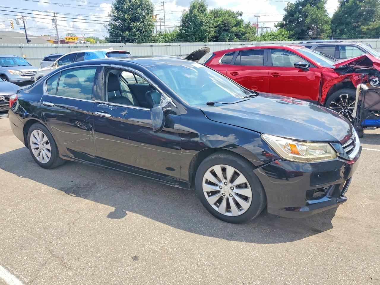 2015 Honda Accord Touring Black vin: 1HGCR3F95FA012837