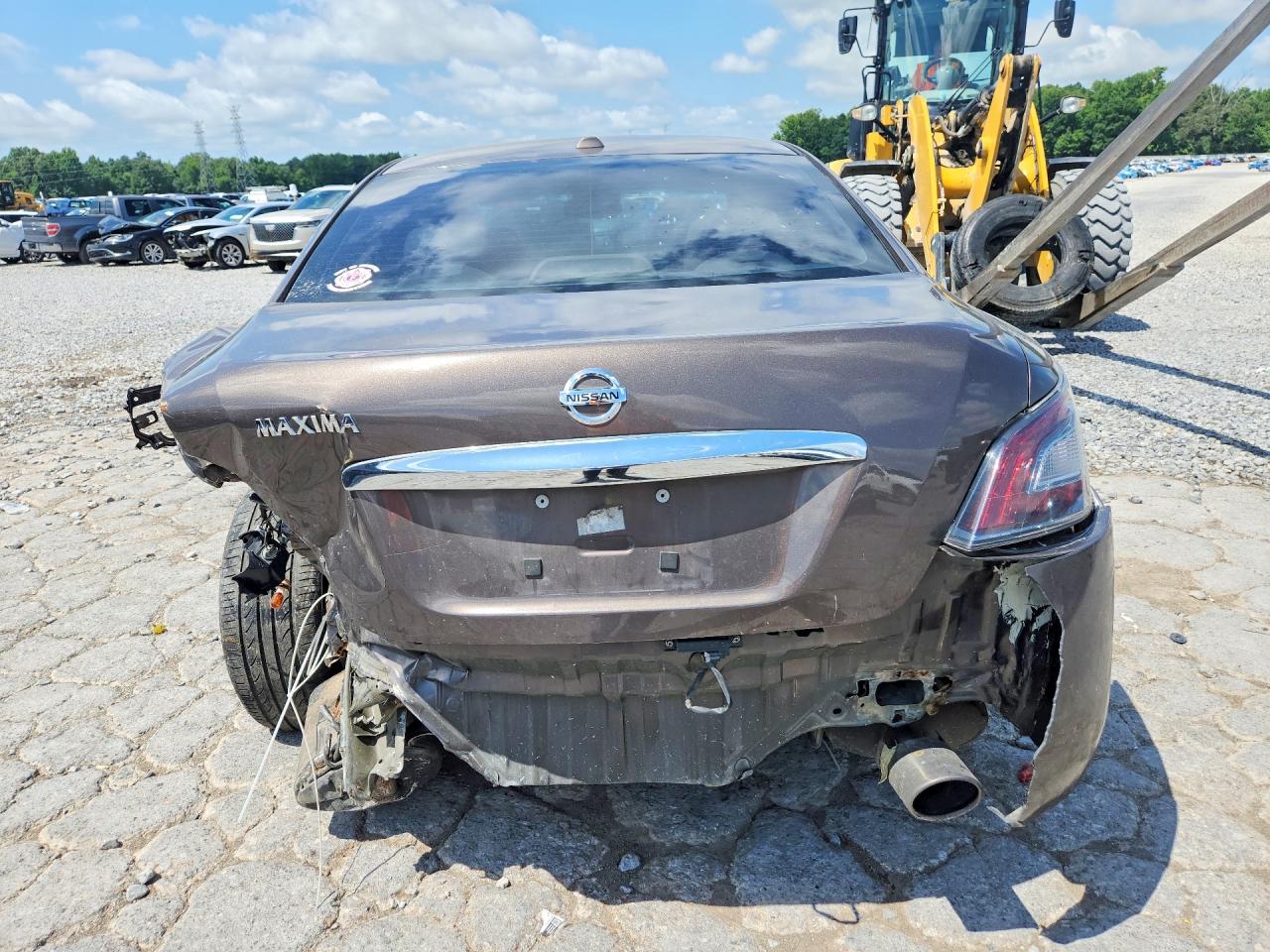 2014 Nissan Maxima 3.5 S Brown vin: 1N4AA5AP5EC484673