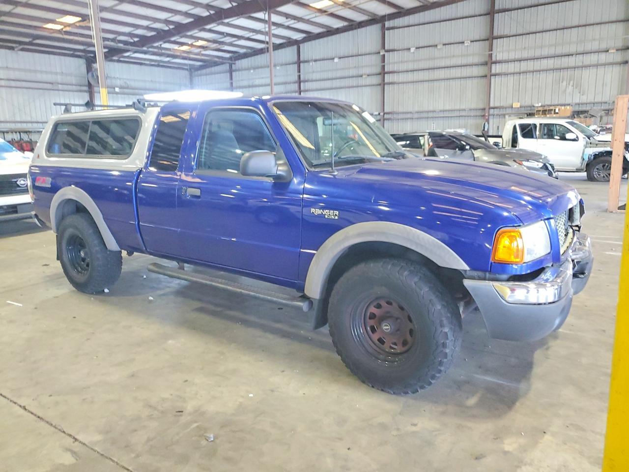 2003 Ford Ranger Super Cab Blue vin: 1FTZR45E63PA18894
