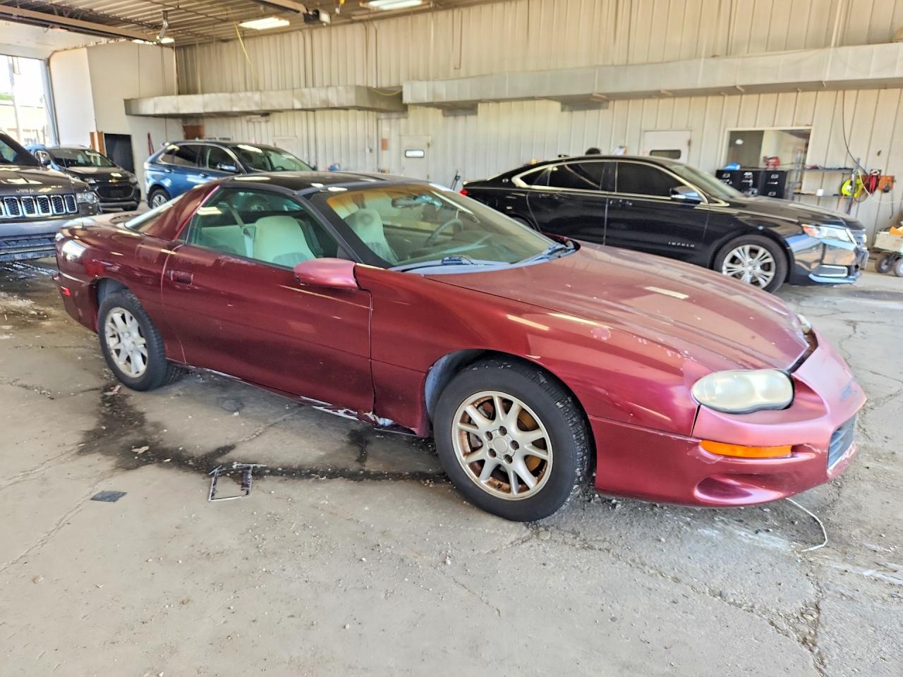 2001 Chevrolet Camaro Red vin: 2G1FP22K712141124