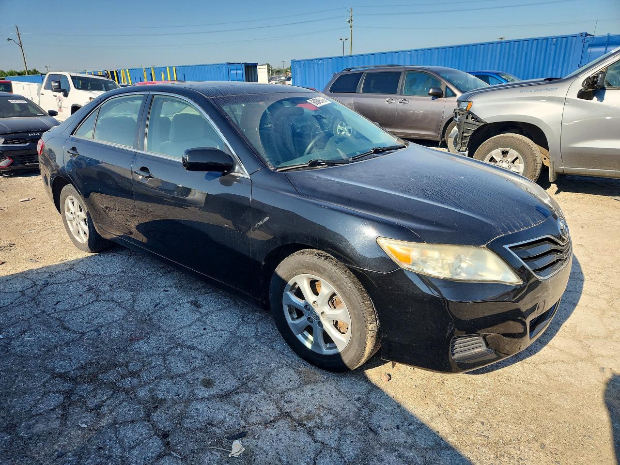 2010 Toyota Camry Le V6 Black vin: JTNBK3EK3A3047677